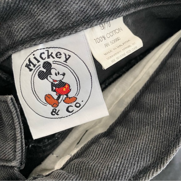 Vintage Black Mickey Mouse Jeans - Picture 8 of 9